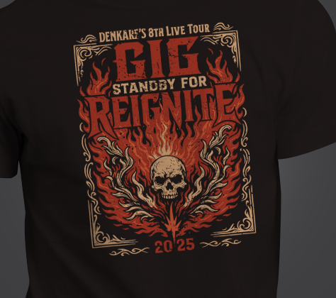 GS4R Tour T-Shirts – Gears Inc.