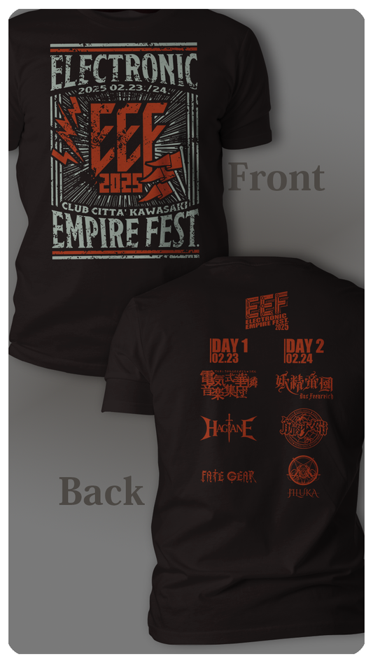 E.E.F.2025 T-Shirt Blitzdominion