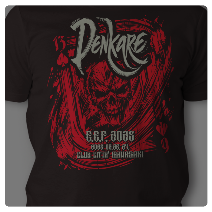 デンカレ T-shirt Infernal Deck