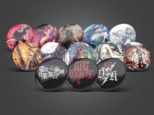 デンカレランダム缶バッチ